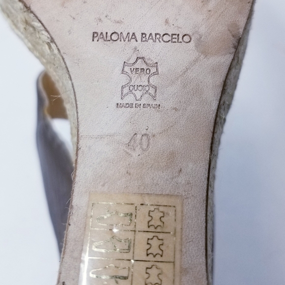 Paloma Barcelo Espadrille wedge Sandals - Picture 11 of 11